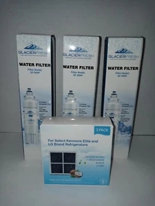 3 GLACIER FRESH GF-800P REPLACEMENT WATER FILTER LT800P & LG LT 120f kenmore  - Picture 1 of 3