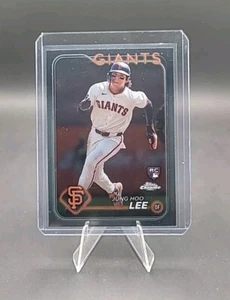 2024 Topps Chrome Jung Hoo Lee Rookie (RC) #201 San Francisco Giants  - Picture 1 of 2