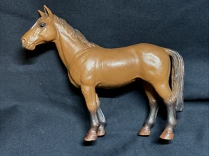 Vintage 2001 Schleich TRAKEHNER BROWN MARE Horse Figure Farm Retired - Picture 1 of 6