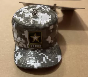 Kurt Adler EJÉRCITO DE EE. UU. FUERTE Desierto Camuflado Patrulla Cubierta Sombrero Árbol de Navidad Adorno - Imagen 1 de 2