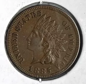 1885 Indian Head Cent, Choice Uncirculated (6776) - Picture 1 of 2