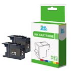 2 Black Ink Cartridge Compatible With Brother LC1280 MFC J6710D J6710DW J5910DW