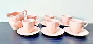 Grindley peach petal demitasse set - Picture 1 of 11