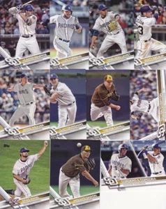 2017 TOPPS UPDATE SAN DIEGO PADRES team set (11 cards) LAMET, TORRES RC - Picture 1 of 1