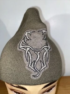 RKO Randy Orton Beanie Skull Hat Knitted Green WWE VINTAGE RARE - Picture 1 of 11