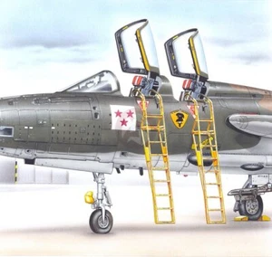 Plus Model 1/48 Ladders for F-105F / F-105G Thunderchief "Wild Weasel" AL4040 - Picture 1 of 1
