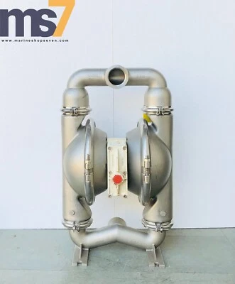 WILDEN PUMP 8 P8/SSSPP/BNS/BN/BN STAINLESS STEEL DOUBLE DIAPHRAGM/TRANSFER PUMP - Image 1 of 4