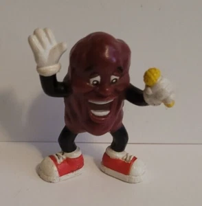 CALIFORNIA RAISINSS Hardees PVC 2" Figura MICRÓFONO Aplausos CALRAB 2000 - Imagen 1 de 5