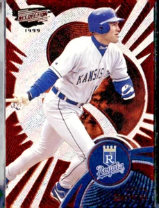 1999 PACIFIC REVOLUTION RUBY RED FOIL PARALLEL BLANK SERIAL #66 JOHNNY DAMON 1/1 - Bild 1 von 2