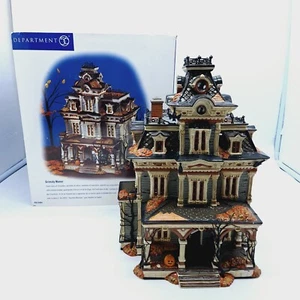 Department 56 Halloween Dept 56 Grimsly Manor #56.55004 *ohne Licht/Sound LESEN - Bild 1 von 11