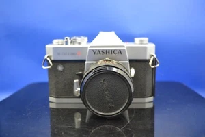 Yashica TL Electro X Chrome 35mm SLR w/ 50mm f1.7 Prime Lens -No Meter- - Picture 1 of 12