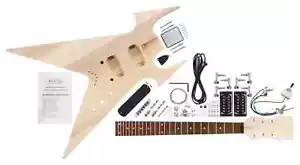 Chitarra Elettrica DIY Kit Fai da Te ZW-Style Set da Costruire Do It Yourself - Foto 1 di 4