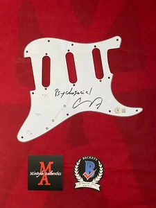 COREY TAYLOR SLIPKNOT STONE SOUR SIGNED PICKGUARD! BECKETT COA! CMFT! IOWA! - Picture 1 of 1