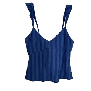 Saltwater LUXE Blue Sleeveless Tie Back Tank Top Size XS - Picture 1 of 9