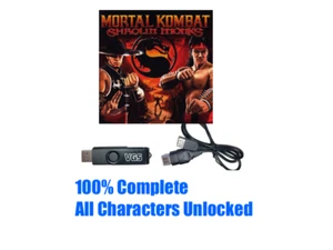 Mortal Kombat All Characters Unlocked Save File Original Xbox USB Cable Adapter - Picture 1 of 2