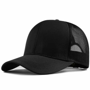 XXL 62-65cm Oversize Mesh Trucker Baseball Cap,Breathable Quick Dry Running hat - Picture 1 of 3