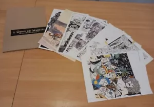 PORTFOLIO IL GENIO DEI MAESTRI RAPALLOONIA 2023 , TOPPI , MAGNUS , MANARA ... - Foto 1 di 1