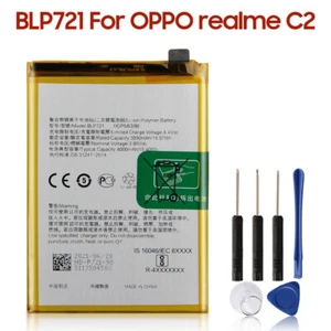 Original Replacement Battery BLP721 For Oppo Realme C2 Phone Battery 4000mAh - Picture 1 of 1