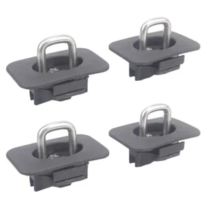 Tie Down Anchors for Ranger F150 F250 F350 Retractable Truck Bed Top Side D Ring - Picture 1 of 9