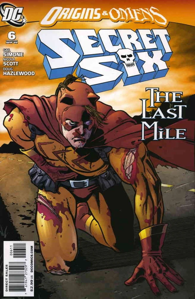Secret Six (3rd Series) #6 VF; DC | Gail Simone Origins & Omens - w/Bag+Board - Image 1 of 1