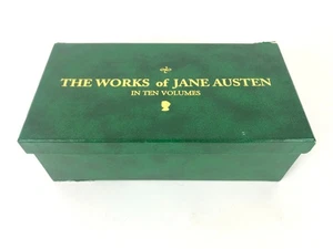 The Works of Jane Austen in Ten Volumes green box set compact size HC see detail - Picture 1 of 14
