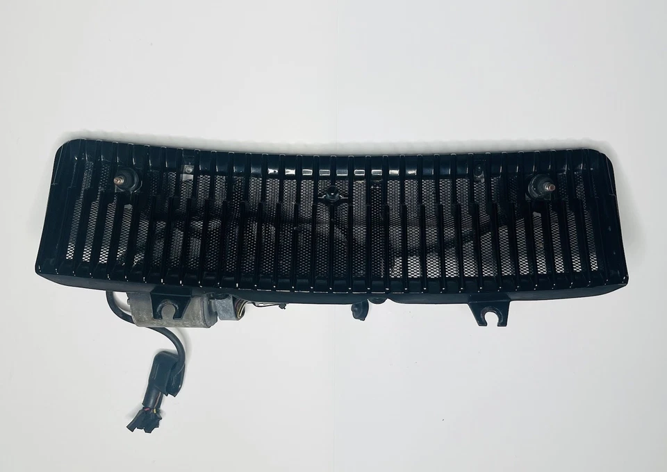 Motor limpiaparabrisas Jaguar XJS y malla rejilla ventilación capucha negro OEM 1976-1991 Foto 1 de 4