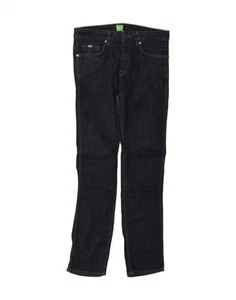 HUGO BOSS Womens Slim Jeans W30 L32 Navy Blue Cotton CS20 - Picture 1 of 3
