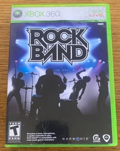 Rock Band (Microsoft Xbox 360, 2007) CIB mit Handbuch - getestet/funktioniert! - Bild 1 von 3