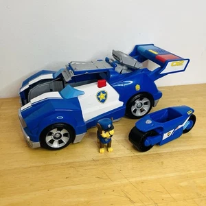 Paw Patrol Large Chase 2 in 1 Transforming Movie City Cruiser Car Light & Sounds - Picture 1 of 9
