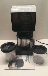 Food Genie: Stazione Dessert, Nero 11 in 1 Gelatiera e Trattamento Congelato Nuovo! - Foto 1 di 9