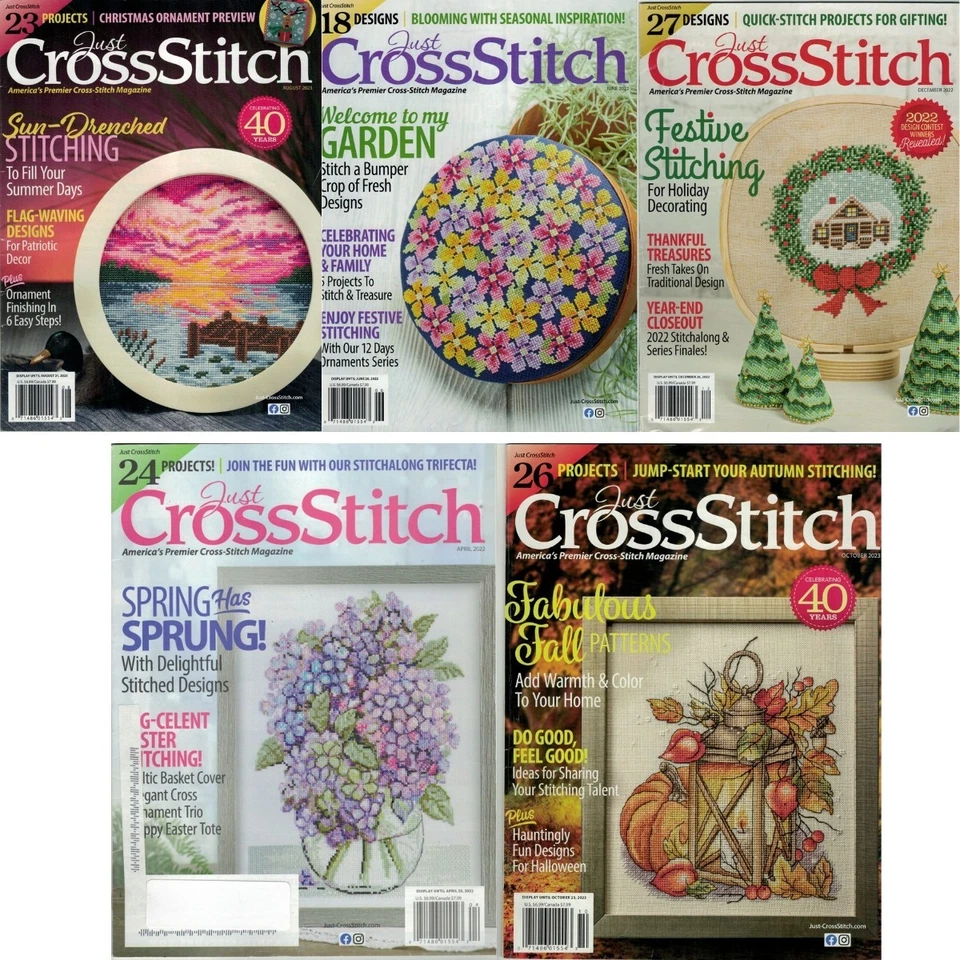 Revista Just Cross Stitch 2022 - 2023 - Tú eliges de la lista Foto 1 de 1