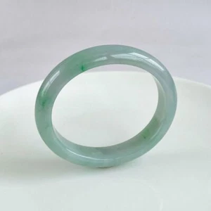 【KATHY JADE】Brazalete Esmeralda Floral Jade Forma Ovalada《54mm》《Grado A》 - Imagen 1 de 1
