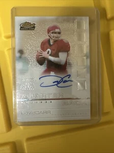 Topps Finest 2002/1200 David Carr #115 Rookie Auto radiocontrol - Imagen 1 de 6