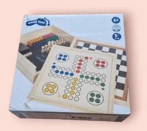 Small Foot Spielesammlung Holz #Gesellschaftspiel #Retourware - Bild 1 von 3