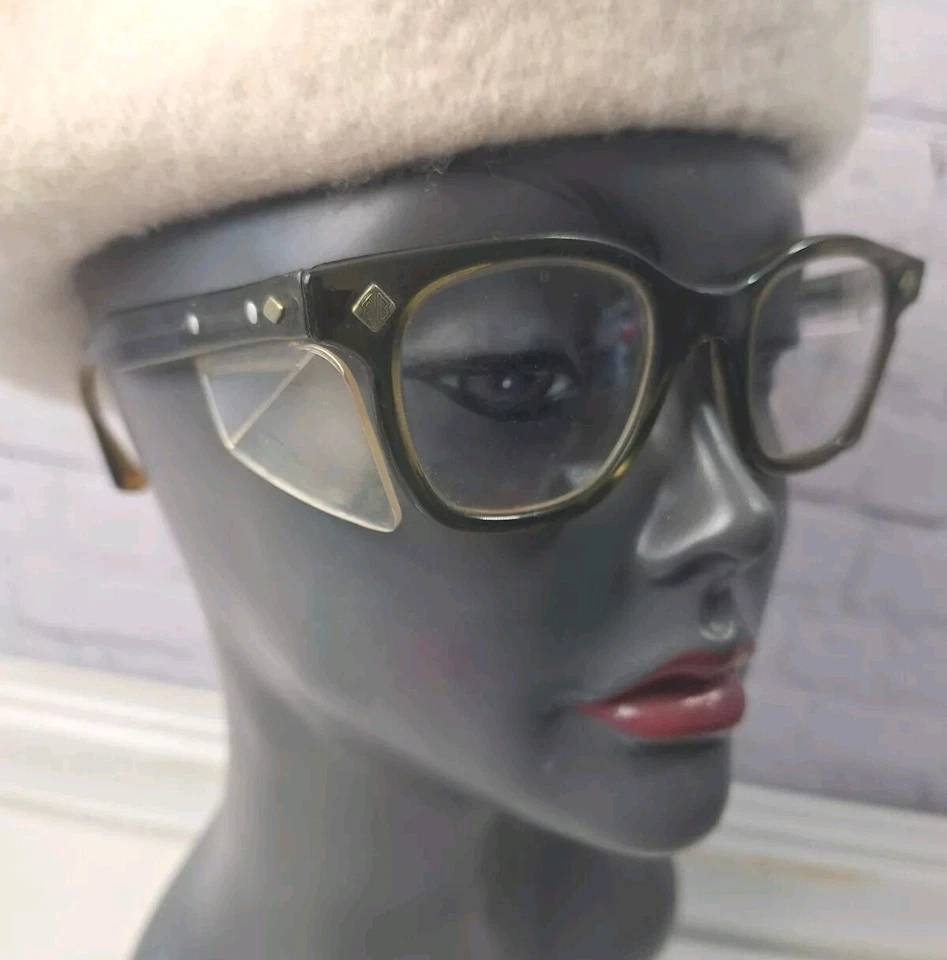 Gafas de seguridad de colección Bouton EE. UU./Verde oliva/Rockabilly/Steampunk MadMax/2 pares Foto 1 de 4