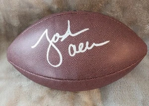 JOSH ALLEN BUFFALO BILLS FIRMATO WILSON FOOTBALL CON CERTIFICATO DI AUTENTICITÀ - Foto 1 di 5