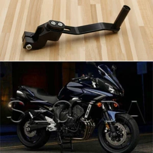 Universal Motorcycle Aluminium Alloy Gear Shift Lever Footrest Shifter Black UK - Picture 1 of 5