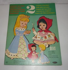 WHITMAN / AUSSCHNEIDE PUPPEN / MÄRCHEN 2 / 60er J. / komplett / #781# - Bild 1 von 4
