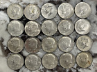 Roll of 40% Silver Kennedy Half Dollars - 20 Coins - AU/BU mixed dates