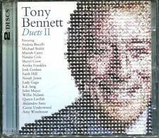 Tony Bennett 2-disc CD DVD Duets II MINT Josh Groban Andrea BOcelli Lady Gaga