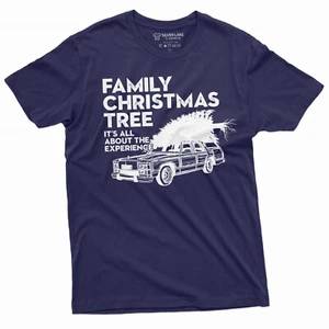 Herren Familie Weihnachtsbaum Volkskultur T-Shirt lustig Weihnachtsgeschenke Familie T-Shirt - Bild 1 von 9