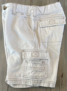 GYMBOREE 2006 BOYS Spring Training Pockets Cargo Long Shorts 6 Yrs Khaki - Picture 1 of 4