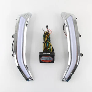 Luces de circulación diurna LED DRL amarillas señales de giro para Subaru Forester 2013~2018 - Imagen 1 de 12