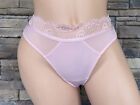 Yandy ❤️ Com Collection Thong Pink Lace S / P Panties Bikini Underwear