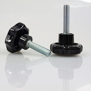 Sterngriff DIN 6336 B Ø32 M6 x 70 Duroplast Stahl verzinkt - Bild 1 von 2