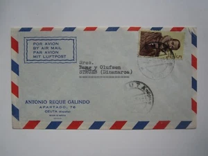 CEUTA 1961, PORTADA COLONIAS ESPAÑOLAS a DINAMARCA - Imagen 1 de 2
