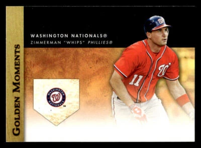 2012 Topps Update #GM-U39 Ryan Zimmerman Golden Moments card - Image 1 of 2