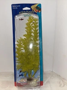 Lot of 3 Penn Plax Aqua Plant Green Bushy Aquarium Fish Tank Decor10" Fresh/Salt - Picture 1 of 6