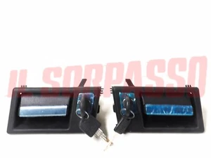 MANIGLIE PORTA DESTRA + SINISTRA CON CHIAVE AUTOBIANCHI Y10 + TURBO - Foto 1 di 3