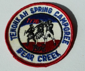 Parche Camporee Bicentenario 1976 Reserva Scout Distrito Tenonkah, Bear Creek - Imagen 1 de 1